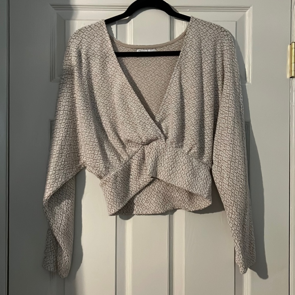 Urban Outfitters wrap crop top.